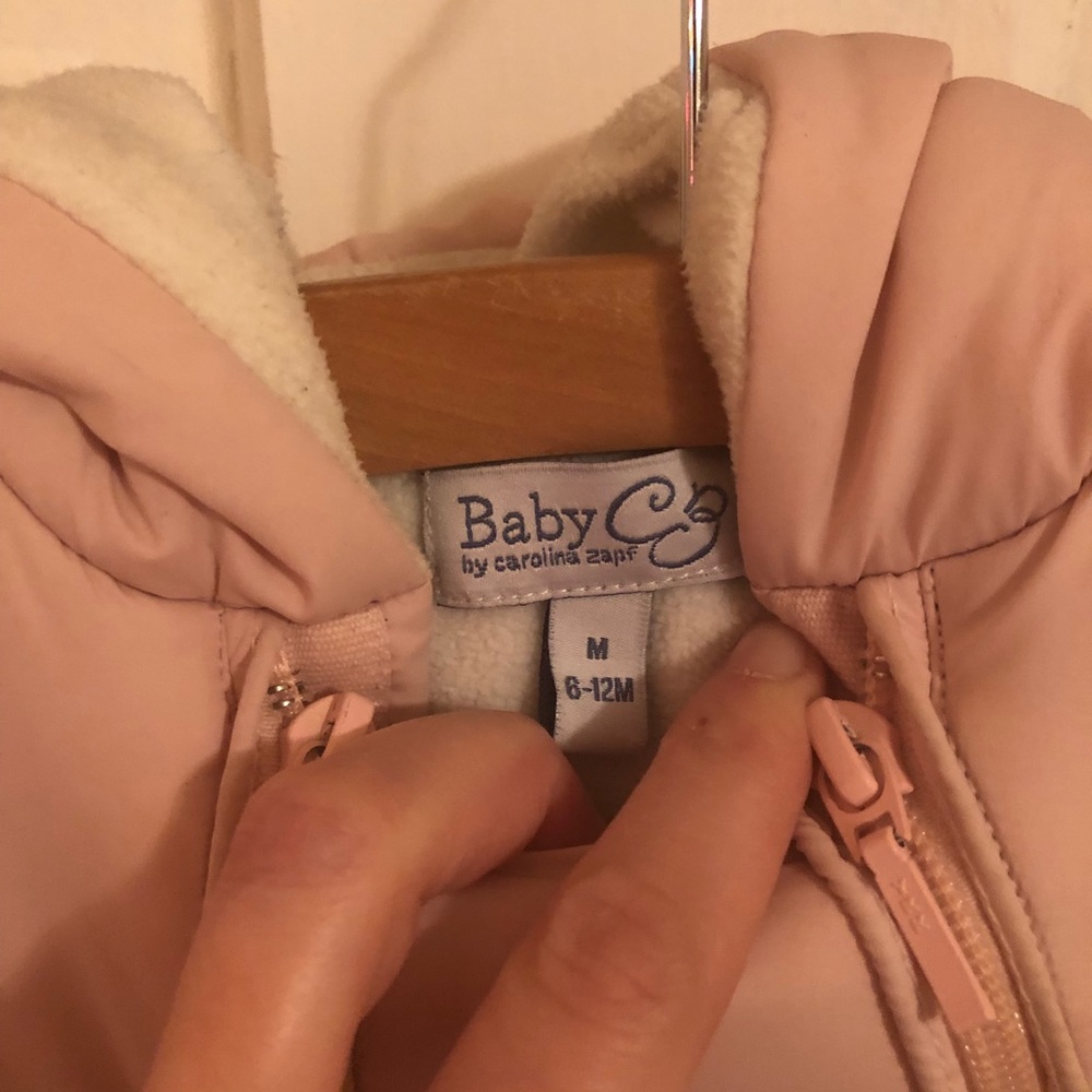 Baby CZ bunting size 6-12 months